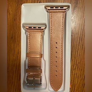 Apple rose colored watch band 42-44mm size